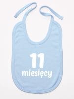 jedenaście miesięcy śliniak niemowlęcy kolor błękitny 023