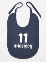 jedenaście miesięcy śliniak niemowlęcy kolor granatowy 023