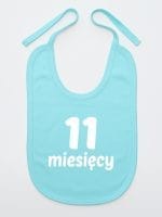 jedenaście miesięcy śliniak niemowlęcy kolor miętowy 023