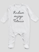 kocham moją tatusia pajacyk śpioszek ze stópkami 145