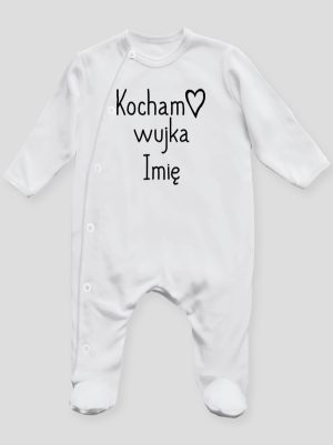 kocham wujka z imieniem pajacyk śpioszek ze stópkami 102