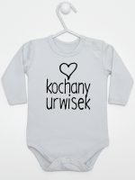 kochany urwisek body z długim rękawem kolor szary 079 kochany urwisek body z długim rękawem kolor szary 079