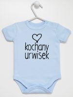 kochany urwisek body z krótkim rękawem kolor błękitny 079 kochany urwisek body z krótkim rękawem kolor błękitny 079