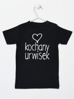 kochany urwisek koszulka z krótkim rękawem kolor czarny 079