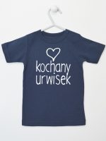 kochany urwisek koszulka z krótkim rękawem kolor granatowy 079