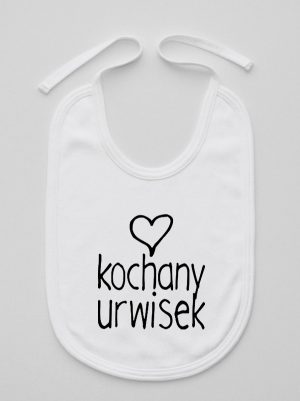 kochany urwisek śliniak niemowlęcy kolor biały 079