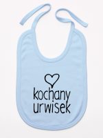 kochany urwisek śliniak niemowlęcy kolor błękitny 079