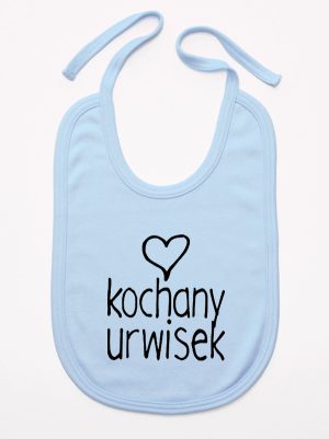 kochany urwisek śliniak niemowlęcy kolor błękitny 079