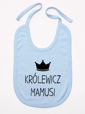 królewicz mamusi śliniak niemowlęcy kolor błękitny 118