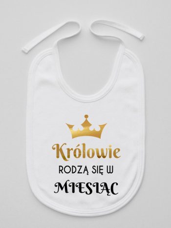 królowie rodzą się w śliniak niemowlęcy kolor biały 225