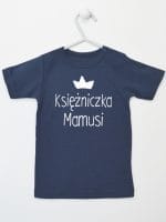 księżniczka mamusi koszulka z krótkim rękawem kolor granatowy 056