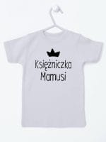 księżniczka mamusi koszulka z krótkim rękawem kolor szary 056