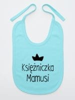 księżniczka mamusi śliniak niemowlęcy kolor miętowy 056