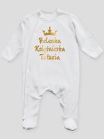 księżniczka tatusia z imieniem dziecka pajacyk śpioszek ze stópkami 239