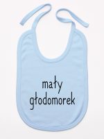 mały głodomorek śliniak niemowlęcy kolor błękitny 124