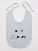 mały głodomorek śliniak niemowlęcy kolor szary 124