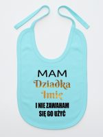 mam dziadka i nie zawaham się go użyć śliniak niemowlęcy kolor miętowy 182