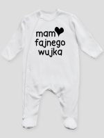 mam fajnego wujka pajacyk śpioszek ze stópkami 081