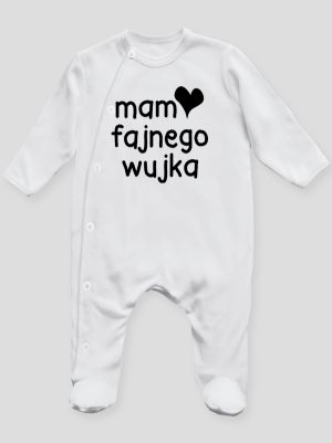 mam fajnego wujka pajacyk śpioszek ze stópkami 081