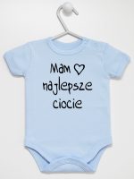 mam najlepsze ciocie body z krótkim rękawem kolor błękitny 130 mam najlepsze ciocie body z krótkim rękawem kolor błękitny 130