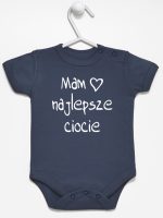 mam najlepsze ciocie body z krótkim rękawem kolor granatowy 130 mam najlepsze ciocie body z krótkim rękawem kolor granatowy 130
