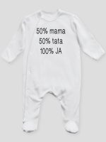 mama plus tata sto procent ja pajacyk śpioszek ze stópkami 125