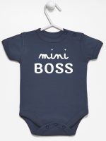 mini boss body z krótkim rękawem kolor granatowy 146
