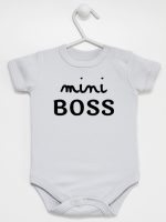 mini boss body z krótkim rękawem kolor szary 146