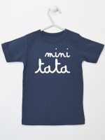 mini tata koszulka z krótkim rękawem kolor granatowy 150