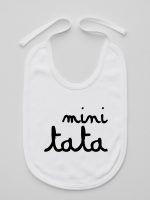 mini tata śliniak niemowlęcy kolor biały 150