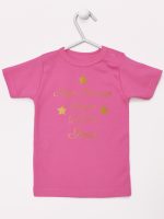 moje pierwsze święta bożego narodzenia koszulka z krótkim rękawem kolor ciemny różowy 153