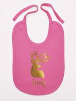 na boże narodzenie z imieniem śliniak niemowlęcy kolor ciemny różowy 152