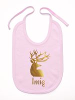 na boże narodzenie z imieniem śliniak niemowlęcy kolor różowy 152