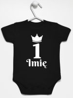 na pierwsze urodziny jedynka z imieniem body z krótkim rękawem kolor czarny 159 na pierwsze urodziny jedynka z imieniem body z krótkim rękawem kolor czarny 159