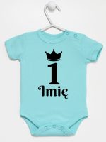 na pierwsze urodziny jedynka z imieniem body z krótkim rękawem kolor miętowy 159 na pierwsze urodziny jedynka z imieniem body z krótkim rękawem kolor miętowy 159