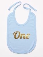 na pierwsze urodziny śliniak niemowlęcy kolor błękitny 039