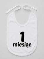 na pierwszy miesiąc śliniak niemowlęcy kolor biały 013 na pierwszy miesiąc śliniak niemowlęcy kolor biały 013