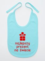 najlepszy prezent na świecie śliniak niemowlęcy kolor miętowy 077 najlepszy prezent na świecie śliniak niemowlęcy kolor miętowy 077