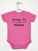 napis kocham cię mamo body z krótkim rękawem kolor ciemny rózowy 147 napis kocham cię mamo body z krótkim rękawem kolor ciemny rózowy 147