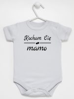 napis kocham cię mamo body z krótkim rękawem kolor szary 147 napis kocham cię mamo body z krótkim rękawem kolor szary 147