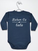 napis kocham cię tato body z długim rękawem kolor granatowy 148 napis kocham cię tato body z długim rękawem kolor granatowy 148