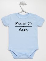 napis kocham cię tato body z krótkim rękawem kolor błękitny 148 napis kocham cię tato body z krótkim rękawem kolor błękitny 148