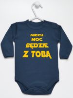 niech moc będzie z tobą body z długim rękawem kolor granatowy 163 niech moc będzie z tobą body z długim rękawem kolor granatowy 163