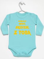 niech moc będzie z tobą body z długim rękawem kolor miętowy 163 niech moc będzie z tobą body z długim rękawem kolor miętowy 163