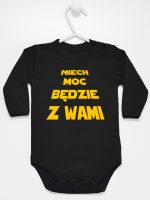 niech moc będzie z wami body z długim rękawem kolor czarny 162 niech moc będzie z wami body z długim rękawem kolor czarny 162