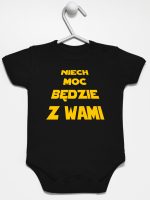 niech moc będzie z wami body z krótkim rękawem kolor czarny 162 niech moc będzie z wami body z krótkim rękawem kolor czarny 162