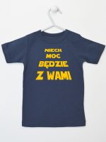 niech moc będzie z wami koszulka z krótkim rękawem kolor granatowy 162