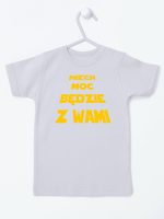 niech moc będzie z wami koszulka z krótkim rękawem kolor szary 162