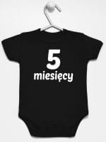 pięć miesięcy body z krótkim rękawem kolor czarny 017