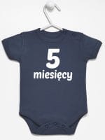 pięć miesięcy body z krótkim rękawem kolor granatowy 017